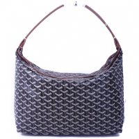 Goyard Fidji Shoulder Bags Black and Tan